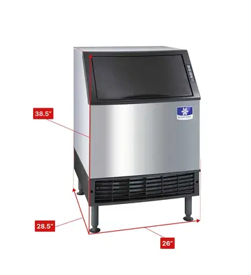 Manitowoc UYP0140A Ice Maker With Bin, Cube-Style
