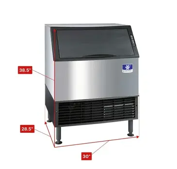 Manitowoc UYP0310A Ice Maker With Bin, Cube-Style