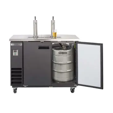 Maxx Cold MXBD48-2BHC Draft Beer Cooler