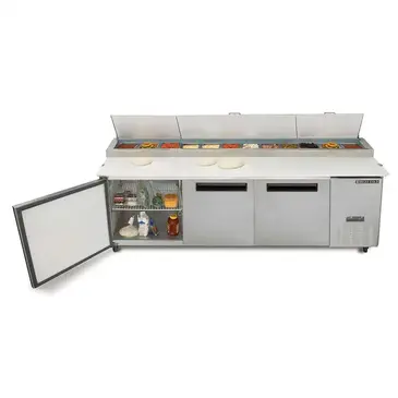 Maxx Cold MXCPP92HC Refrigerated Counter, Pizza Prep Table