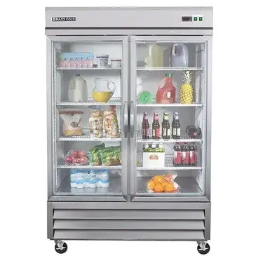 Maxx Cold MXCR-49GDHC Refrigerator, Reach-in