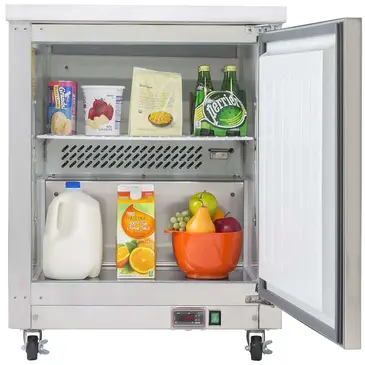 Maxx Cold MXCR27UHC Refrigerator, Undercounter, Reach-In