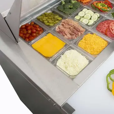 Maxx Cold MXCR29MHC Refrigerated Counter, Mega Top Sandwich / Salad Un
