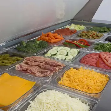 Maxx Cold MXCR72MHC Refrigerated Counter, Mega Top Sandwich / Salad Un
