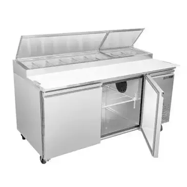 Maxx Cold MXSPP70HC Refrigerated Counter, Pizza Prep Table