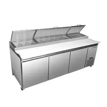 Maxx Cold MXSPP92HC Refrigerated Counter, Pizza Prep Table