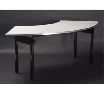 Maywood Furniture DFORIG5430CR4 Folding Table, Serpentine/Crescent