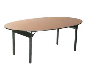 Maywood Furniture DLORIG4884OVAL Folding Table, Oval