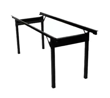 Maywood Furniture DORIG2496BO Folding Table Base / Legs