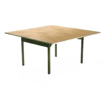 Maywood Furniture DPORIG72SQ Folding Table, Square