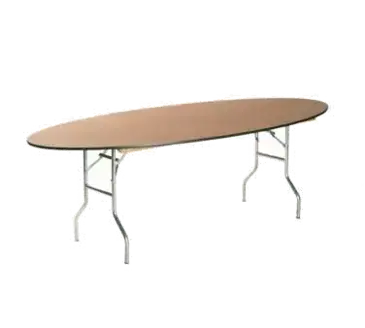 Maywood Furniture MF4296OVAL Folding Table, Oval