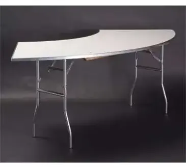 Maywood Furniture MF4830CR4 Folding Table, Serpentine/Crescent