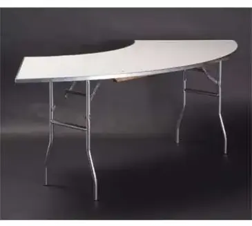 Maywood Furniture MF6030CR4 Folding Table, Serpentine/Crescent
