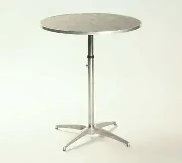 Maywood Furniture ML30RDPEDADJ Table, Indoor, Adjustable Height