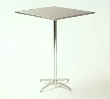 Maywood Furniture ML36SQPED3042 Table, Indoor, Adjustable Height