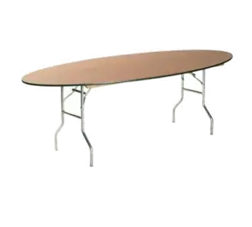 Maywood Furniture ML4296OVAL Folding Table, Oval