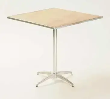 Maywood Furniture MP24SQPED3042 Table, Indoor, Adjustable Height