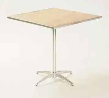 Maywood Furniture MP30SQPED30 Table, Indoor, Dining Height