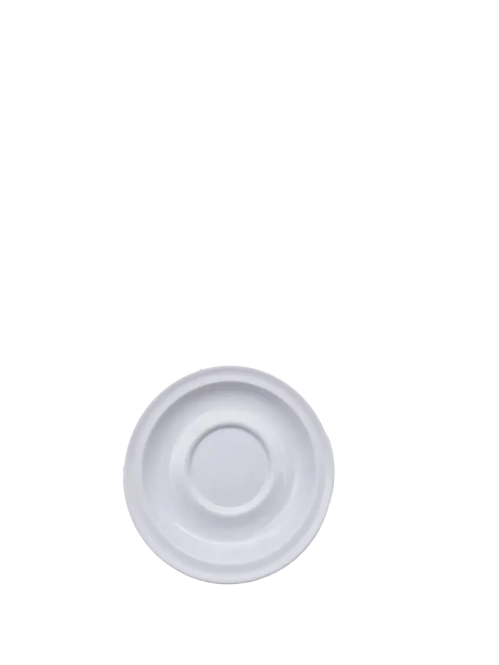 Admiral Craft Admiral Craft Melamine Saucer Dishwasher Safe White Restaurant Saucer