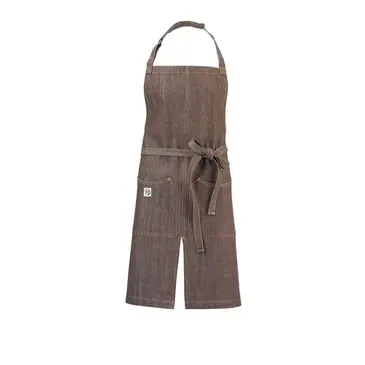 Mercer Culinary M63203BRN Bib Apron