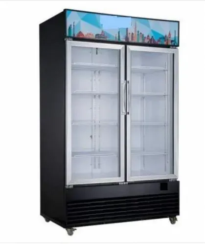 Falcon Merchandiser Refrigerator, 35 Cu Ft, 2 Glass Doors, FALCON EQUIPMENT AGM-35