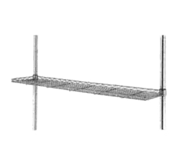 Metro 1224CSNC Shelving, Wire Cantilevered
