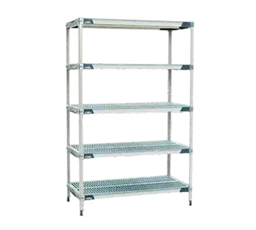 Metro 5X327GX3 Shelving Unit, Plastic