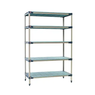 Metro 5X417G4 Shelving Unit, All Plastic