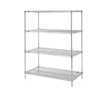 Metro EZ1836BR-4 Shelving Unit, Wire