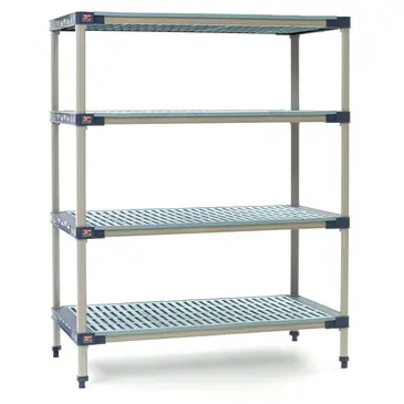 Metro MF-183074G-S-4 Shelving, All Plastic