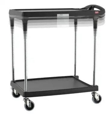 Metro MY2030-24BL-PL Cart, Bussing Utility Transport, Plastic