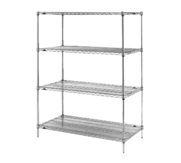 Metro N366BR Shelving Unit, Wire