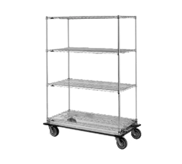 Metro N536LC Shelving Unit on Dolly Truck
