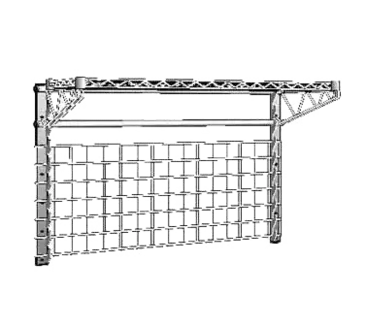 Metro WG1860BR Shelving, Wall Grid Shelf