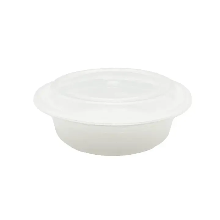 ARVESTA (DISPOSABLES) ARVESTA (DISPOSABLES) Microwavable Container 14 Oz, White Base, Round, 150 Pack (Sold By The Case Only)
