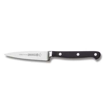 MUNDIAL INC Paring Knife, Forged, 3 1/2", Black Handle, MUNDIAL BP5111-3-1/2