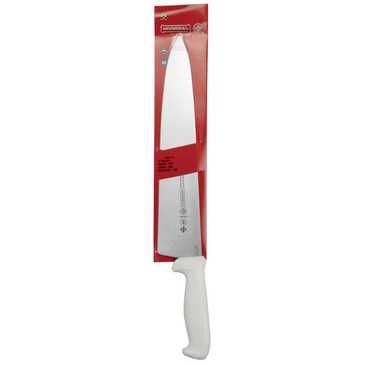 MUNDIAL INC Cooks Knife, Wide, 12", White Poly Handle, Mundial INC, SCW5610-12