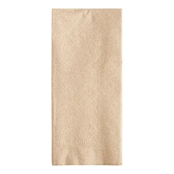 ARVESTA (DISPOSABLES) ARVESTA (DISPOSABLES) Napkin, Dinner, 1/8 Fold, Kraft, Recycled