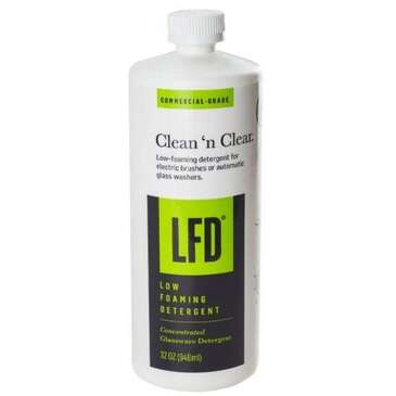 NATIONAL CHEMICALS INC Bar Glass Cleaner, 32 Oz, Low Foaming, National Chemicals 21012 