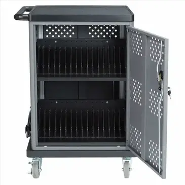 National Public Seating DCC Computer Workstation Cabinet / Cart