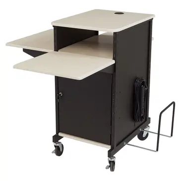 National Public Seating PRC450 Computer Workstation Cabinet / Cart