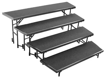 National Public Seating RT4L Choral Riser