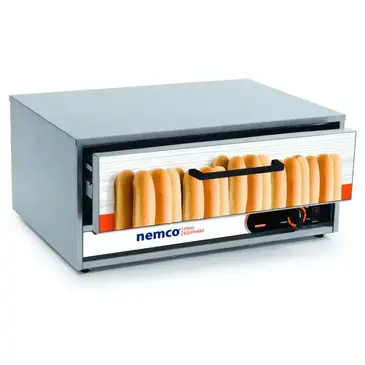 NEMCO 8045W-BW Hot Dog Bun / Roll Warmer