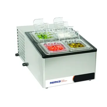 NEMCO 9010 Refrigerated Countertop Pan Rail