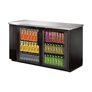 Norpole NPGB-60 Back Bar Cabinet, Refrigerated