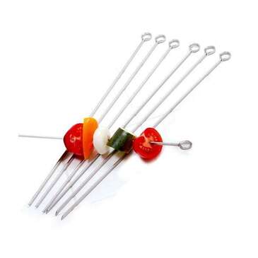 NORPRO Skewers, 14", Stainless Steel, (Set of 6), Norpro 1934