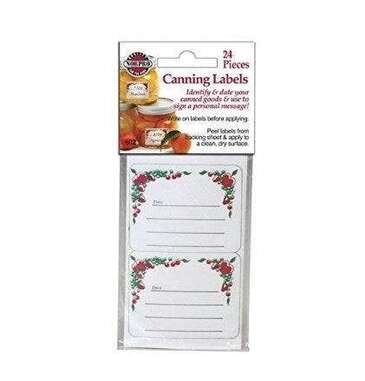 NORPRO Canning Labels, Self Adhesive, (24/Pack), Norpro 602