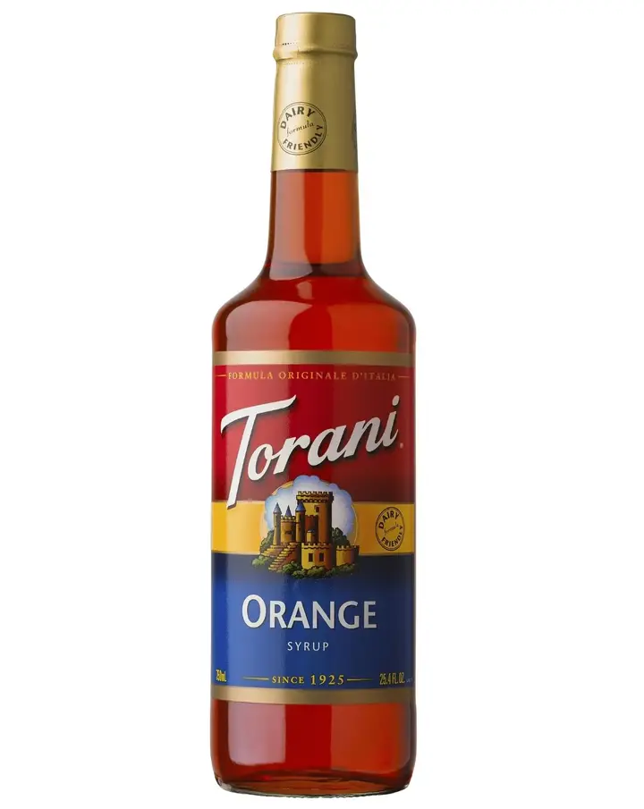 Torani Orange Syrup, 25.4 Oz, Dairy Friendly, Torani 362337