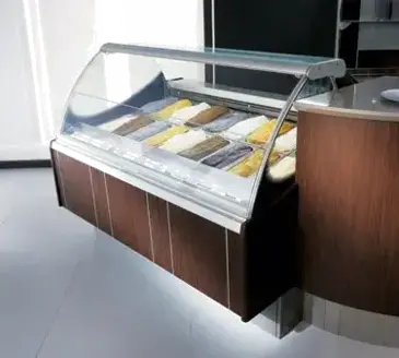 Oscartek CLASSIC CG1000 Display Case, Dipping, Gelato/Ice Cream