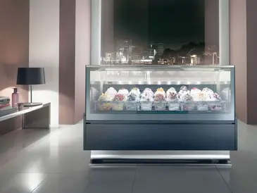 Oscartek DIAMOND PRO 1 G2150 Display Case, Dipping, Gelato/Ice Cream